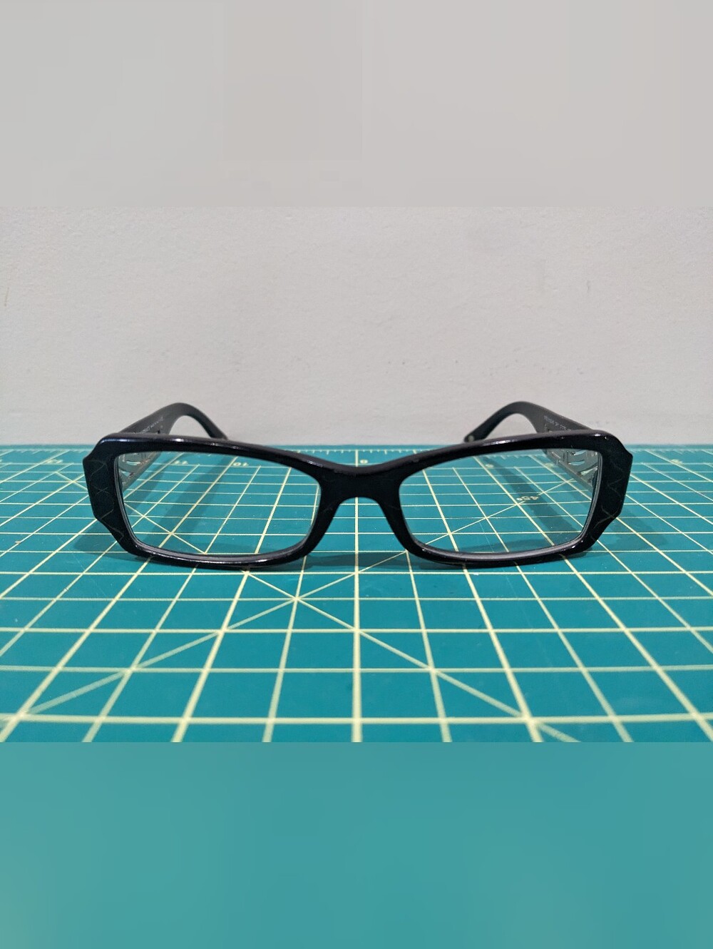 Versace MOD. 3123-B GB1 Black Eyeglasses Frame 50-16-135 Italy Fashion Eyewear